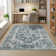 Boyce Washable Vintage Floral Area Rug for Living Room