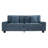 Karlita 71.25'' Modern Upholstered Sofa with Square Armrests and 2 Throw Pillows-1502270252