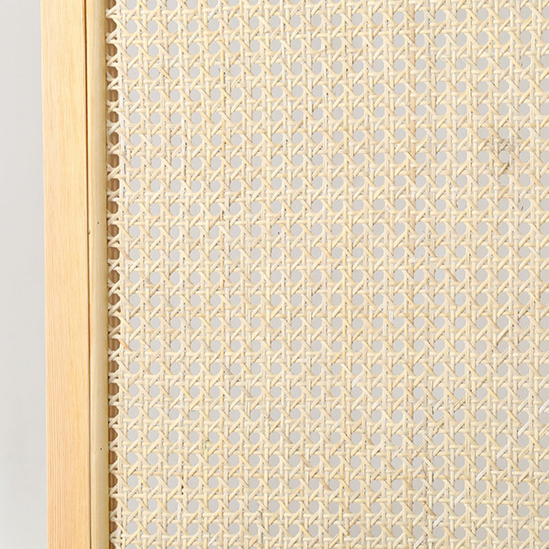 Paravent en bois massif 3 panneaux Burlywood, Burlywood