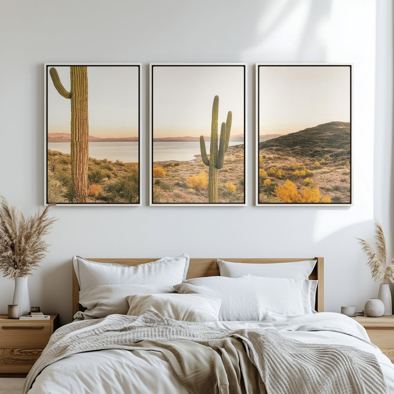 Art mural encadré sur toile, impressions murales abstraites rétro 24 "x 36", H 36 po x l 24 po, Blanc