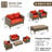 Wilek 4 - Person Patio Conversation Set with Cushions-506309151