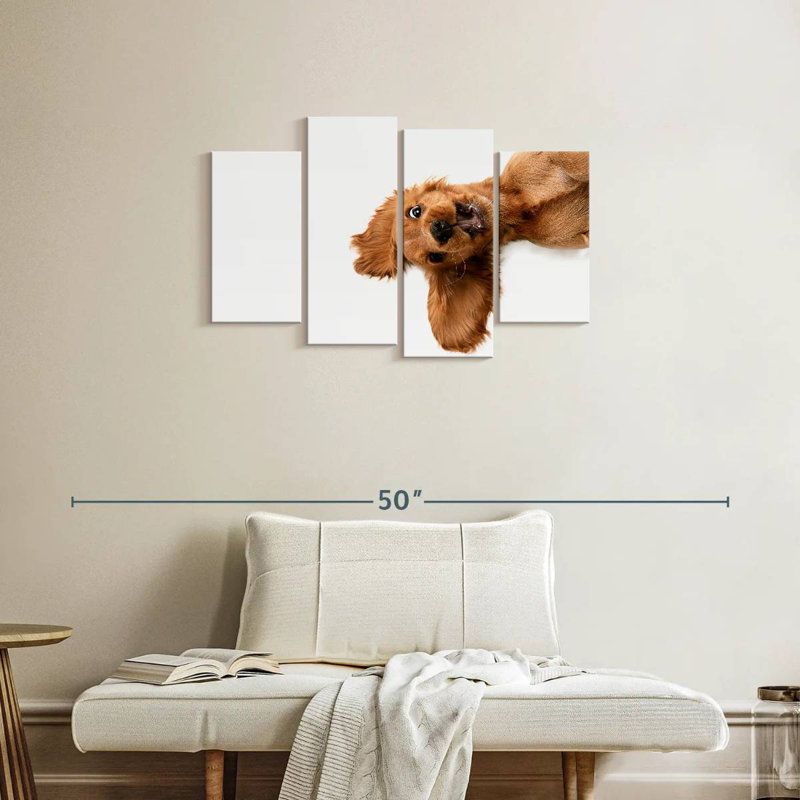 Brampt Happy Cocker Spaniel Puppy, 22" H x 36" W