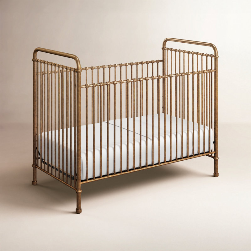 Abigail 3-in-1 Convertible Crib, Vintage Gold