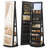 LED Mirror Jewelry Cabinet Standing, Lockable Jewelry Armoire with Full-Length Mirror and Adjustable LED Lights-540419011