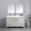 Ensemble de meuble-lavabo double 60 po Flavell-307013686-307013691