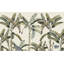Papier peint amovible avec palmiers tropicaux floraux-523862233