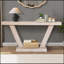 Banc de hall d'entrée en bois vieilli rustique avec armoire de rangement polyvalente-212919954