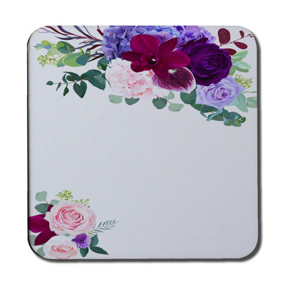 Square 6 Piece Coaster Set