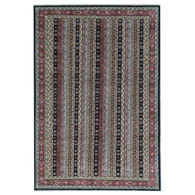 Aryana Hand Woven Wool Plaid Area Rug
