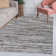 Bonnyrigg Loom Modern Strie' Black/Gray Rug
