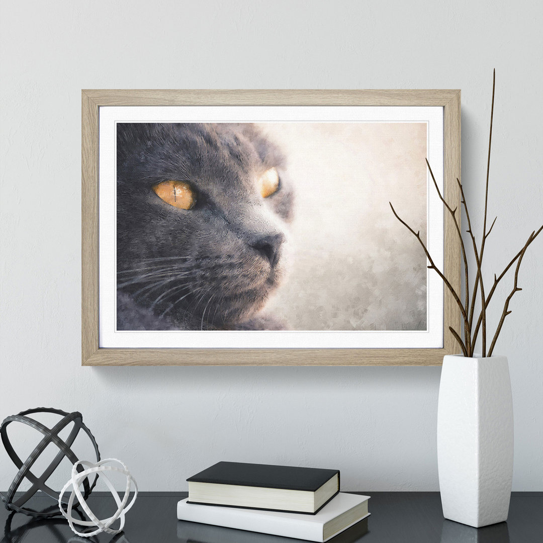 British Shorthair Cat Vol.2 - Picture Frame Painting