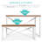 Armone Gracie Oaks 45.5in 3-Piece Bench Style Dining Furniture Set, 4-Person Dinette w/ 2 Benches, Table-366537867