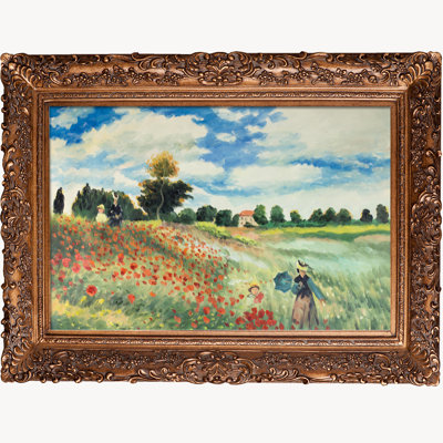 « argenteuil » par claude monet, peinture encadrée