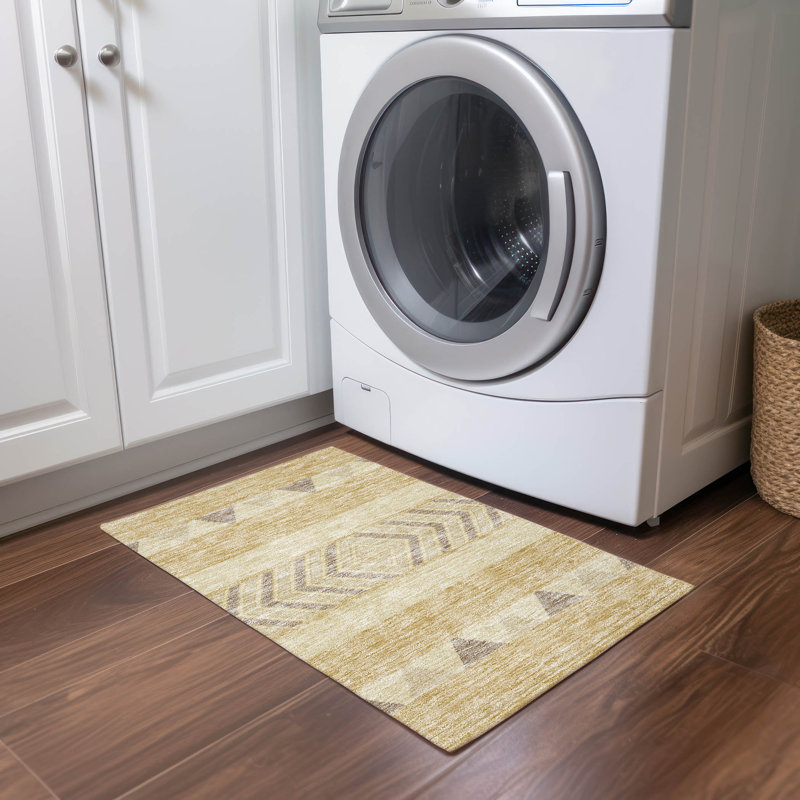  Chayden Area Rug with Non-Slip Backing, Rectangle 1'8" x 2'6"