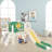 BASAT 60.2'' W Plastic Freestanding Slide-107135809