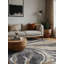 Tapis gris lavable à la machine-1502298354