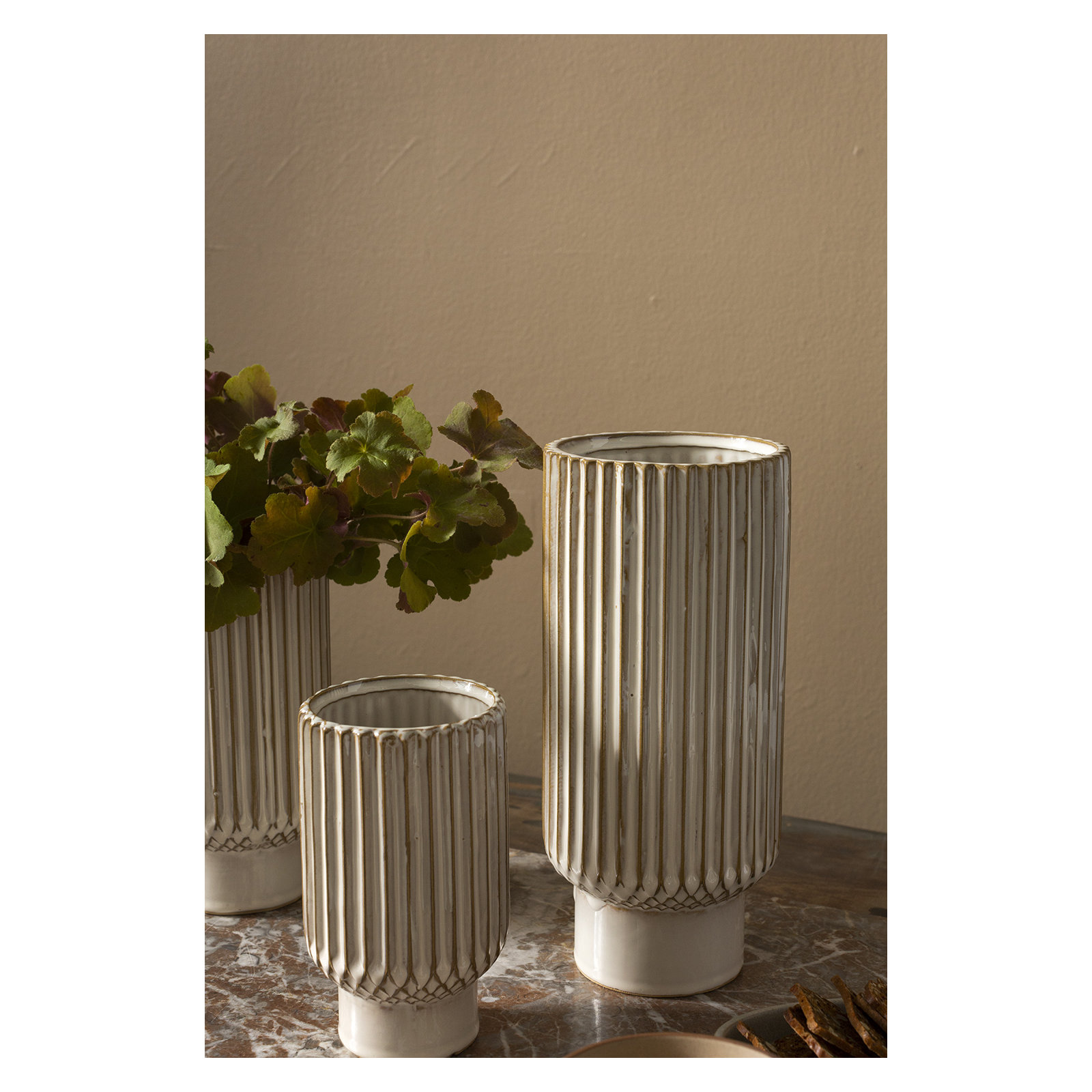 10.75'' Handmade Ceramic Table Vase