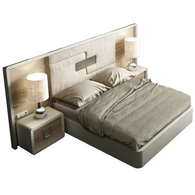Ensemble de chambre à coucher tapissier Annalya