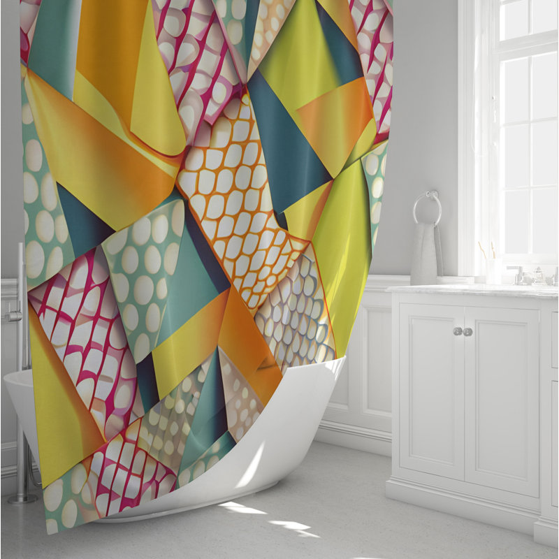 Rideau de douche Cohl, H 72 po x l 70 po