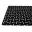 Tapis noir Nivens