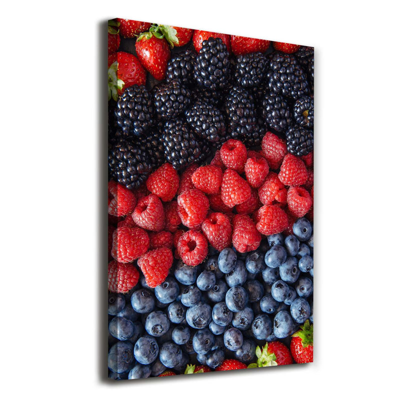Forest Fruits - Wrapped Canvas Print