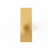 Brushed Gold Single Hole Bathroom Faucet Stainless Steel Lever For Effortless Water Adjustment Build With - Rust Feature Ceramic Cartridge Leak Performance Supply Lines In Package 7.79 In Width-128956791