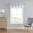 Mohit Floral Lace Kitchen Valance Curtain. 60" Wide by 18" Long in 3 Colors-1012742419