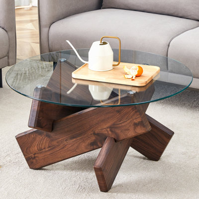 Coffee Table With Glass Top