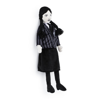 Wednesday Black & White Pillow Buddy