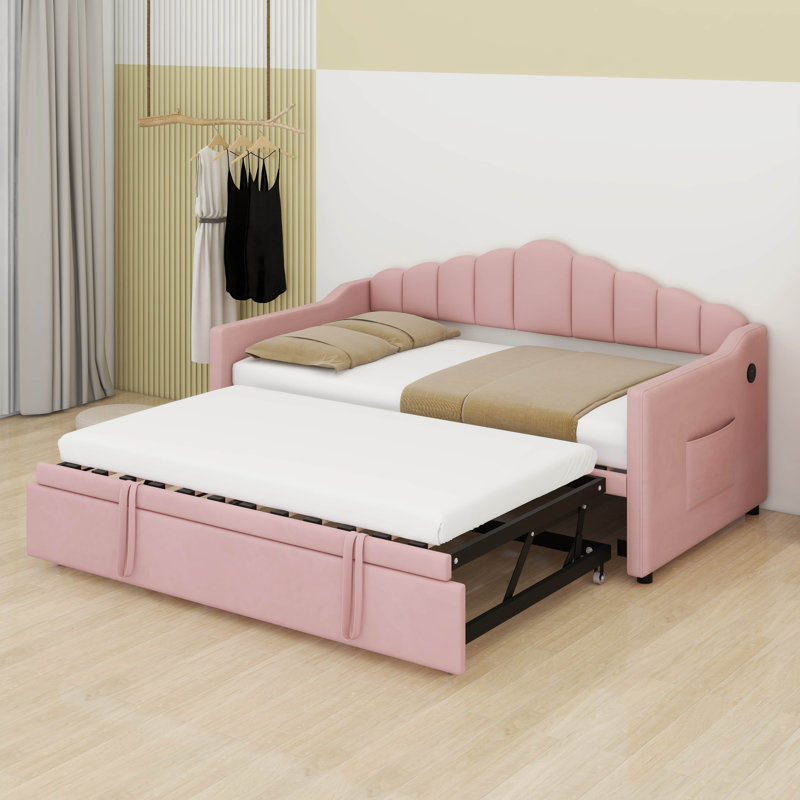 Lit de jour Modern, Rose