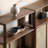 New Chinese style all solid wood simple bookcase