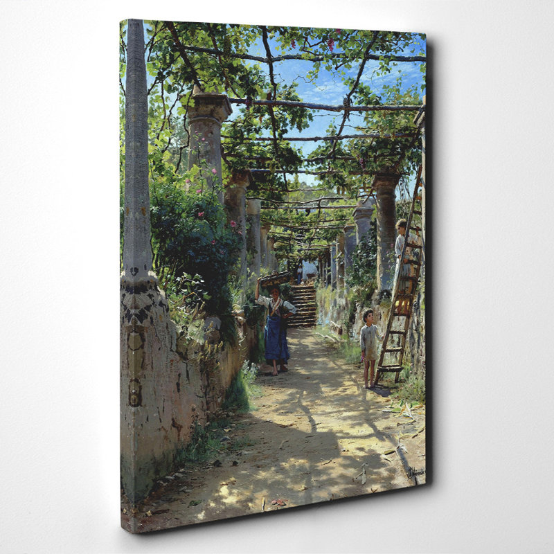 Capri by Peder Mork Monsted - Wrapped Canvas, 60cm H x 40cm W