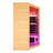 Ombre Canadian Hemlock 5-Sided 2-Person Home Sauna With Bluetooth Speakers & Chromatherapy Lighting