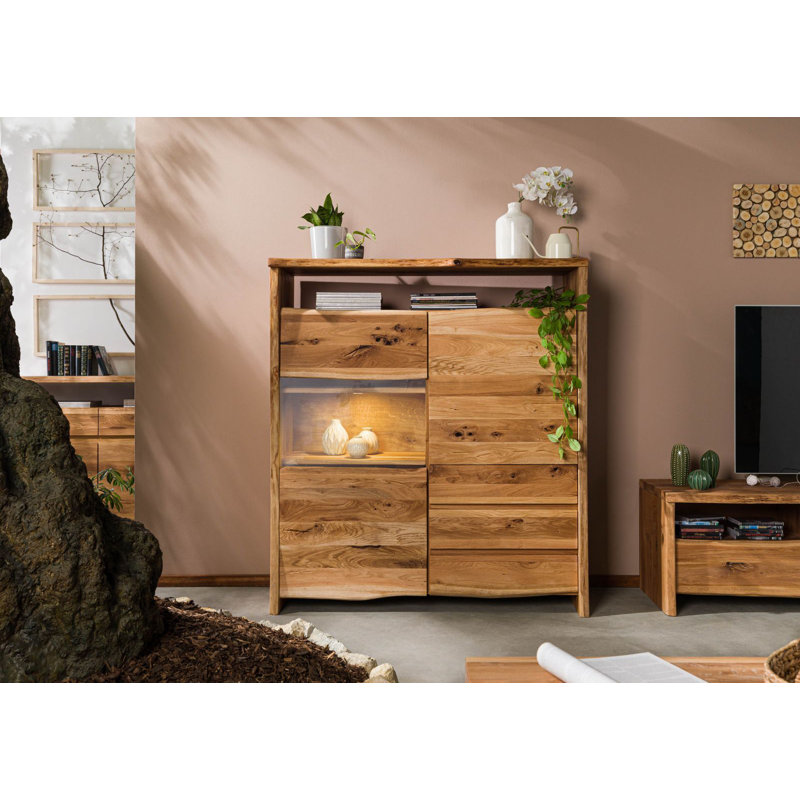 131cm Solid Wood Sideboard