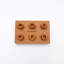 Brown Acorn Wooden Knob – Set of 6