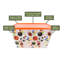 58 pte Ensemble de bacs de rangement en plastique