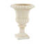 Pot à fleurs cannelé en M 24,2 po avec piédestal classique pour jardin, patio et entrée-134299259-134299258
