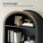 70.9"H Arched Bookshelf 5-Tier Arch Bookcase Storage Display Cabinet