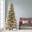 9' Lighted Artificial Fir Christmas Tree