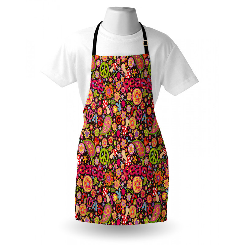 Floral Bib Apron