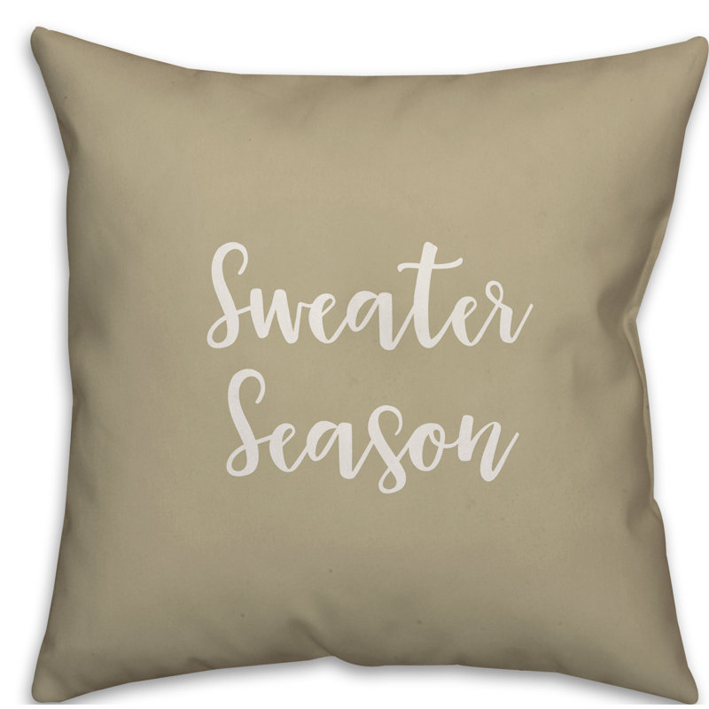  Coussin Sweat Season, Beige, Coussin décoratif