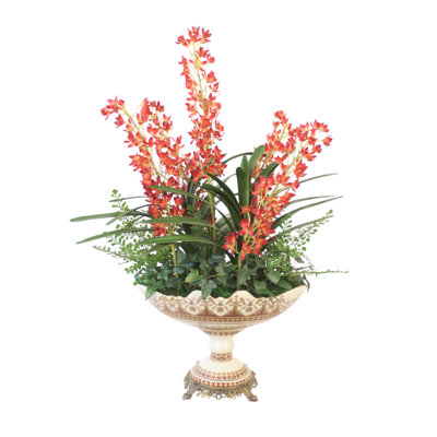 Faux Floral in Vase
