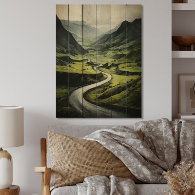 " Road Endless Journey In Green Mountain III "