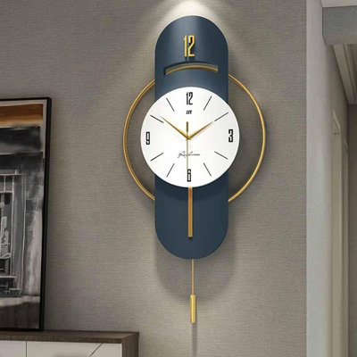 Horloge murale moderne en bois Demet