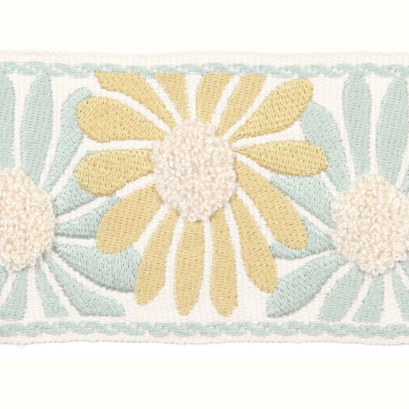 Tissu Chaura Milazzo, Gris / Or