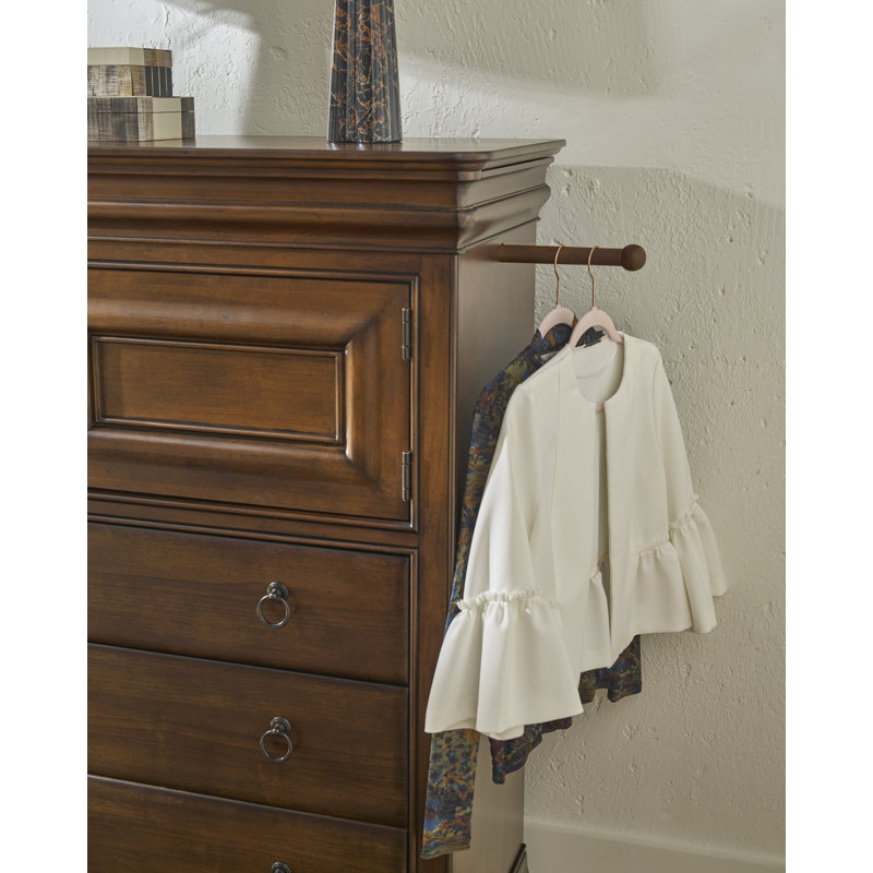 Commode 4 tiroirs Marlen, Brun