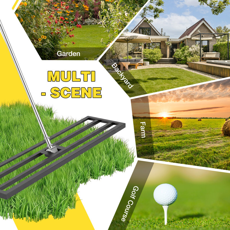 YODOLLA Gardening Tools, 195cm H x 102cm W x 25cm D, Black