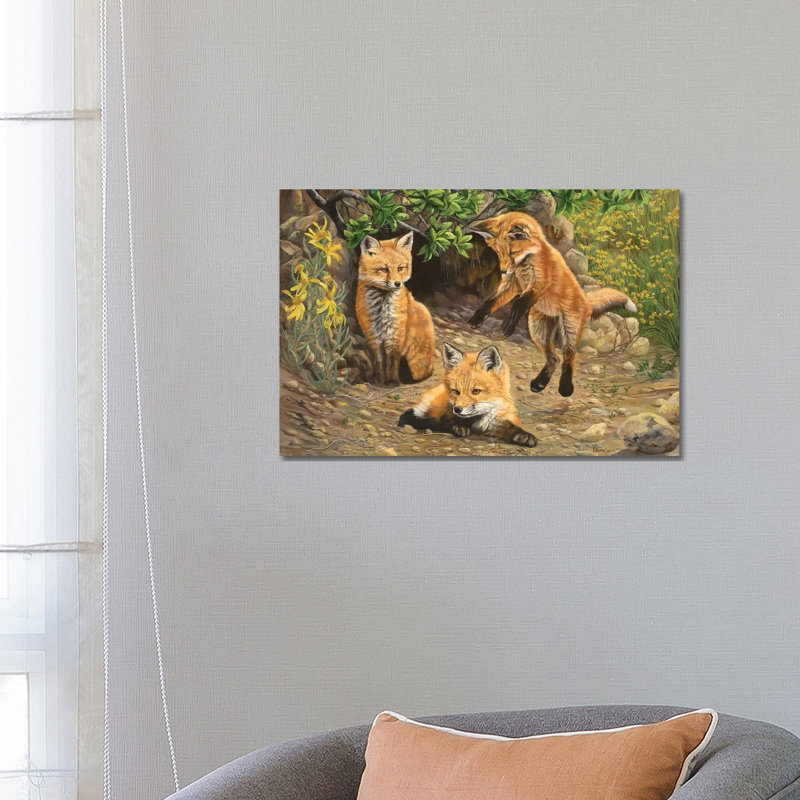 Let's Play by Laura Curtin - Wrapped Canvas Gallery-Wrapped Canvas Giclée, 66.04 cm H x 45.72 cm W x 3.175 cm D