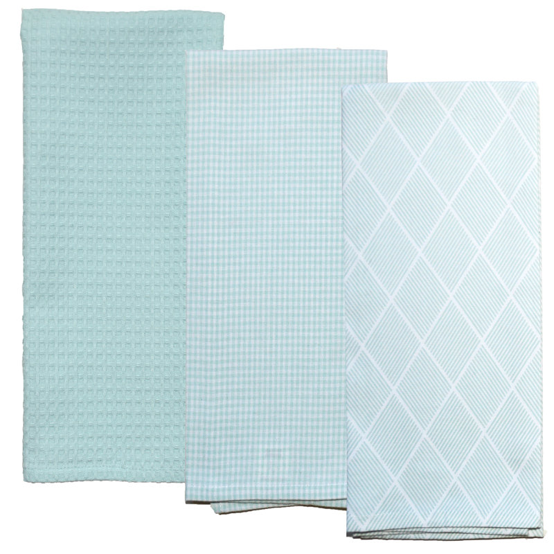 Cotton Tea Towel Kitchen Towel, Mint