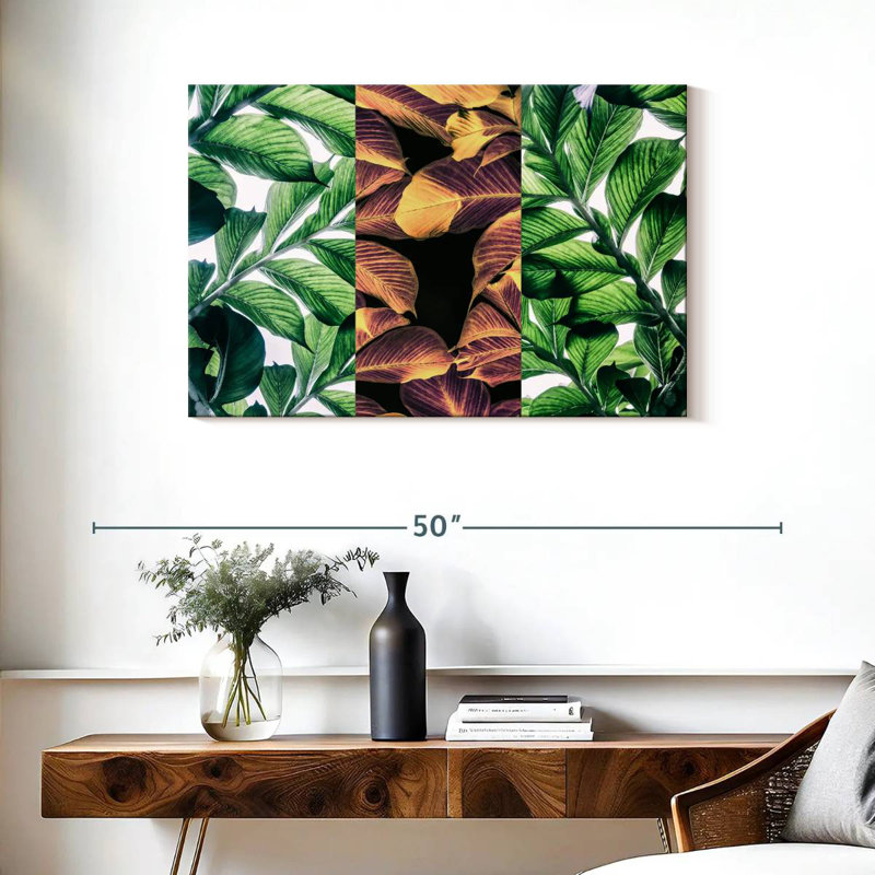 Harnek Tree Leaves, 24" H x 36" W